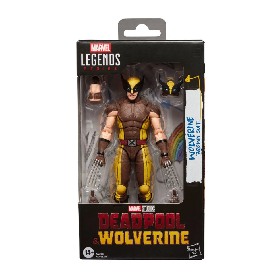 [Preventa] Deadpool &amp; Wolverine: Wolverine (Brown Suit) Marvel Legends