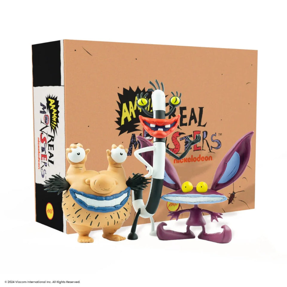 Aaahh!!! Real Monsters Mondo Squads Figure 3-Pack