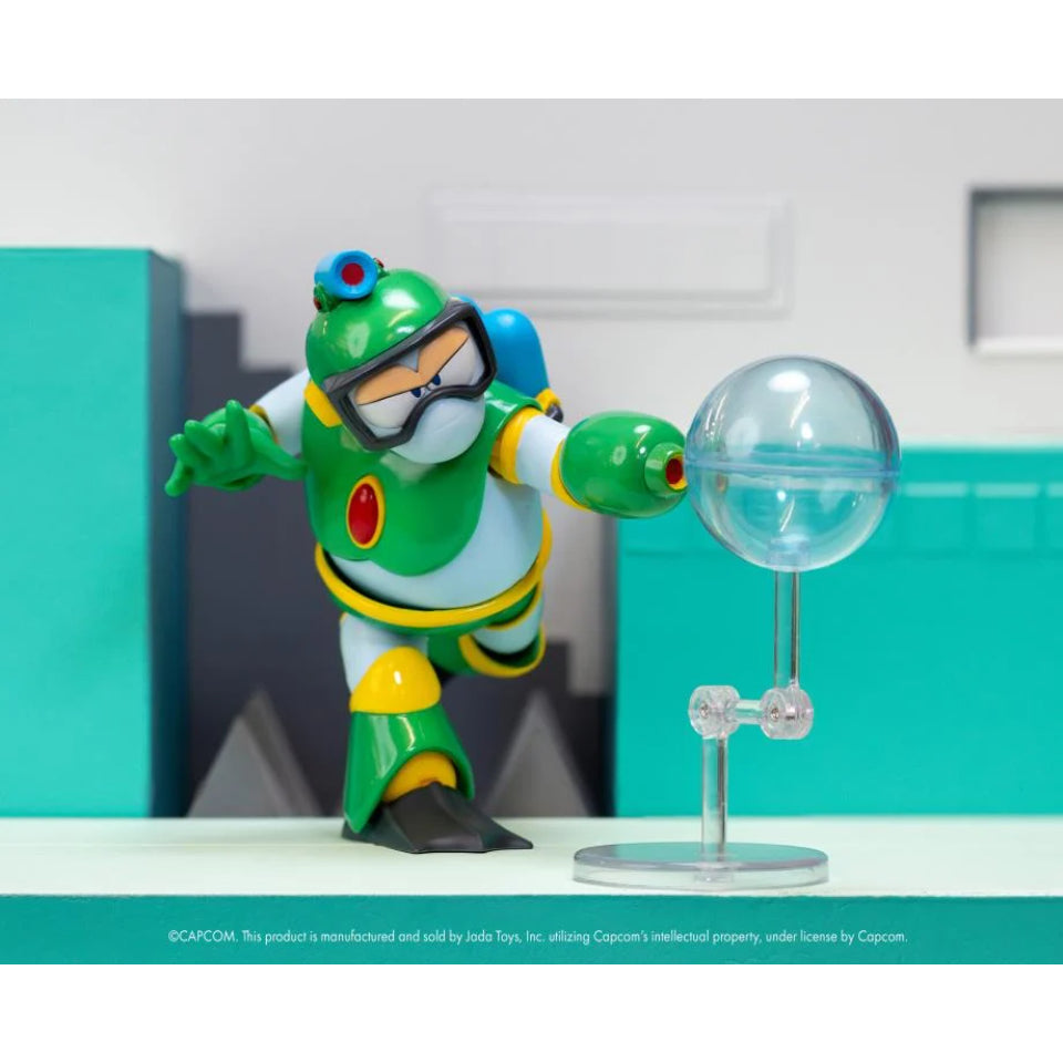 [Preventa] Mega Man Bubble Man Deluxe 1/12 Scale Action Figure Jada Toys