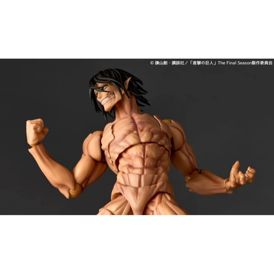 [Preventa] Attack on Titan Eren Yeager Titan Revoltech Amazing Yamaguchi