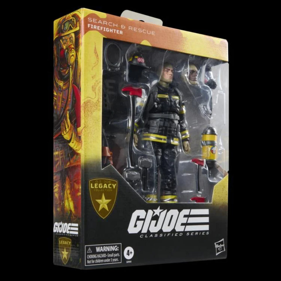 [Preventa] G.I. Joe Search &amp; Rescue Firefighter Classified Series Legacy Collection