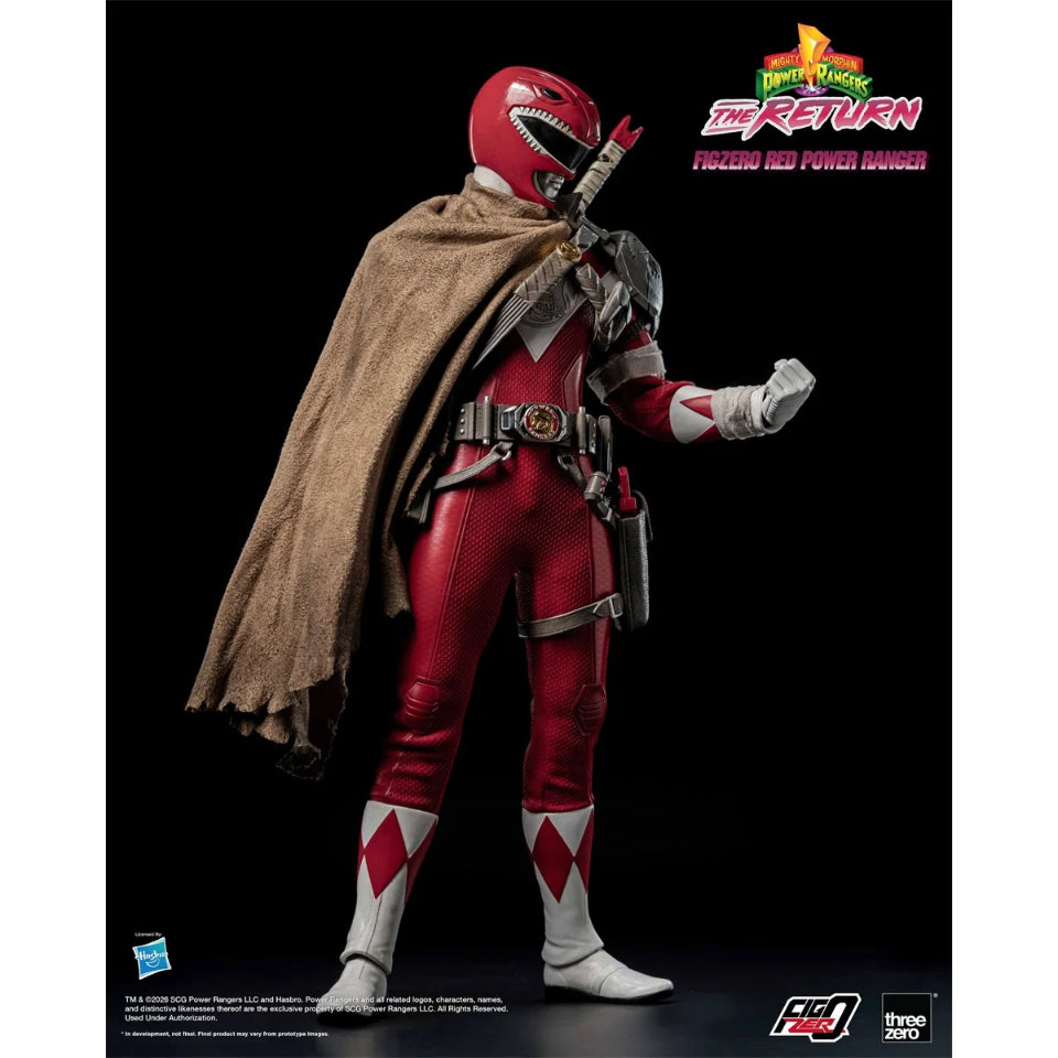 [Preventa]  Mighty Morphin Power Rangers: The Return FigZero Red Ranger FigZero Threezero