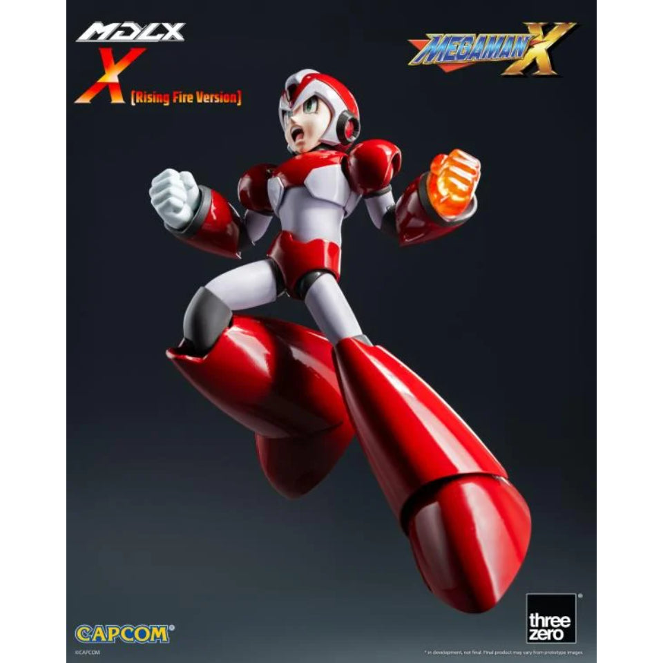 [Preventa] Mega Man X MDLX Mega Man (Rising Fire Edition) Action Figure THREE ZERO