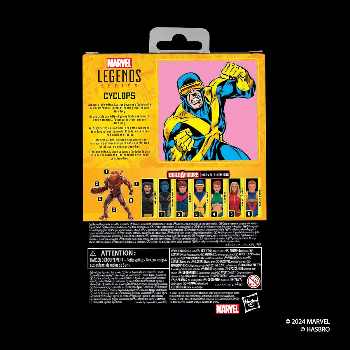 X-Men X-Factor Cyclops Marvel Legends