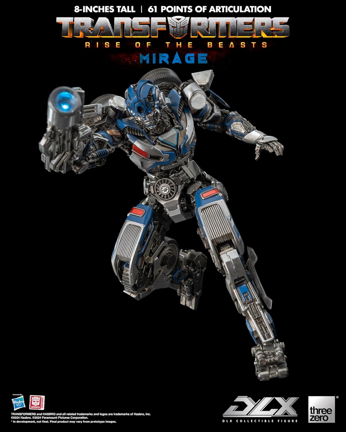 [Preventa] Transformers Rise of the Beasts Mirage DLX THREE ZERO