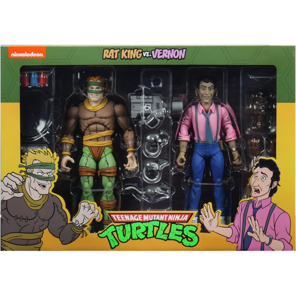 [Preventa] Teenage Mutant Ninja Turtles (1987 Cartoon) Ultimate Rat King &amp; Vernon Neca