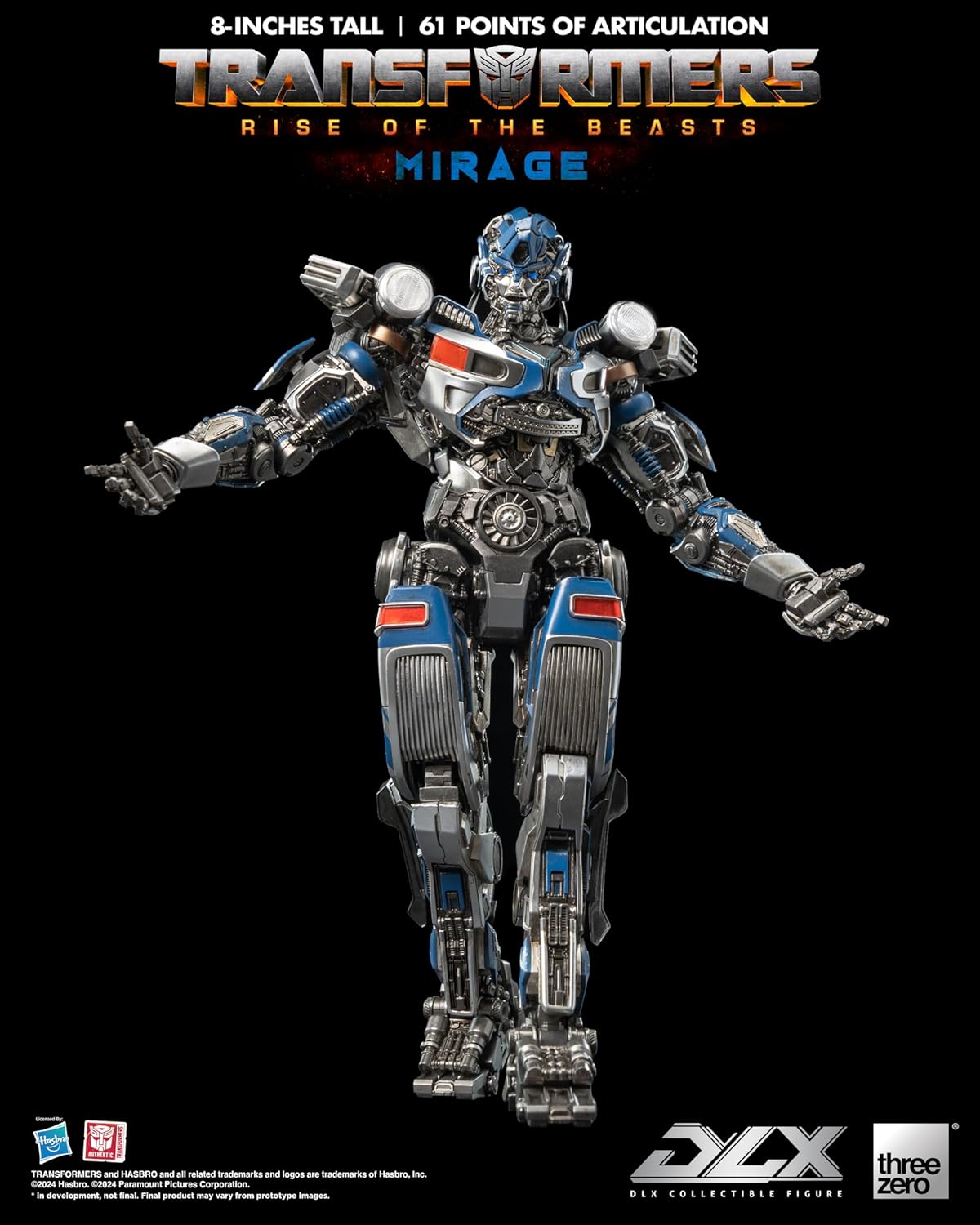 [Preventa] Transformers Rise of the Beasts Mirage DLX THREE ZERO