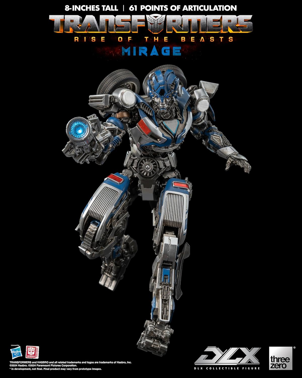 [Preventa] Transformers Rise of the Beasts Mirage DLX THREE ZERO