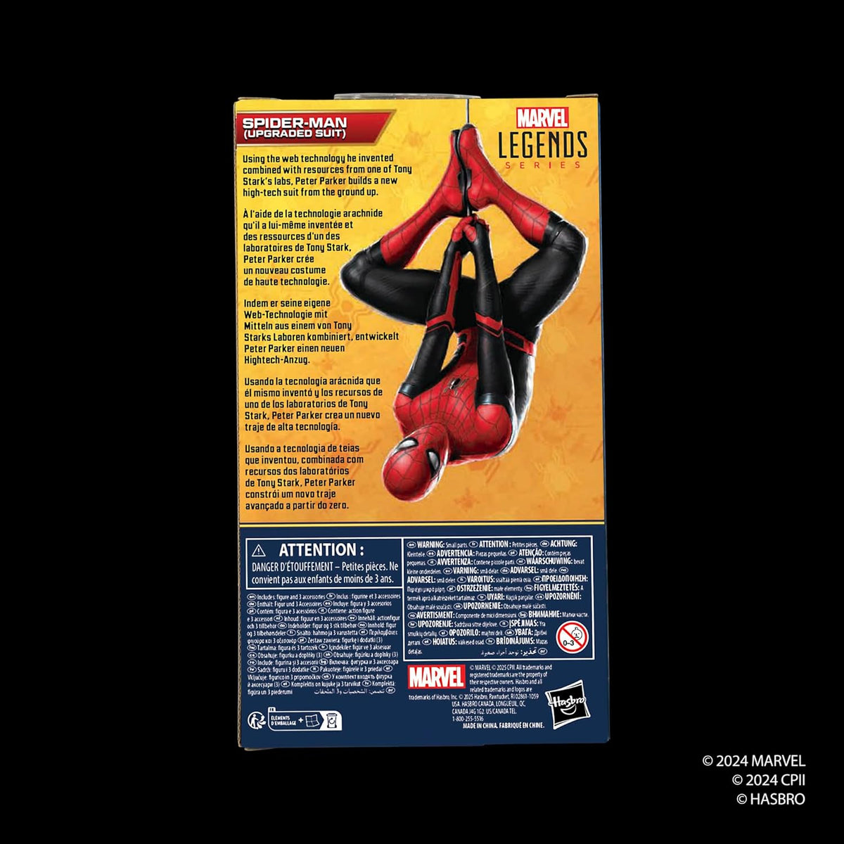 Spider-Man: Far From Home Upgraded Suit Marvel Legends