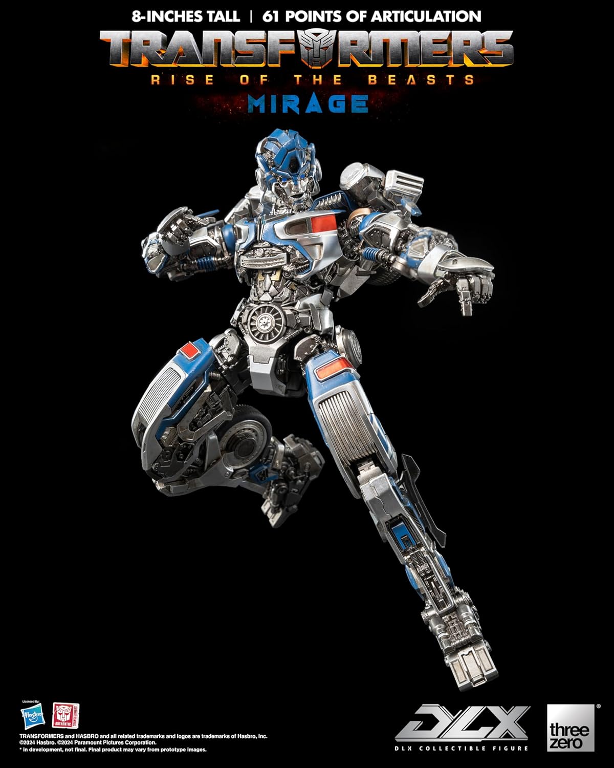 [Preventa] Transformers Rise of the Beasts Mirage DLX THREE ZERO