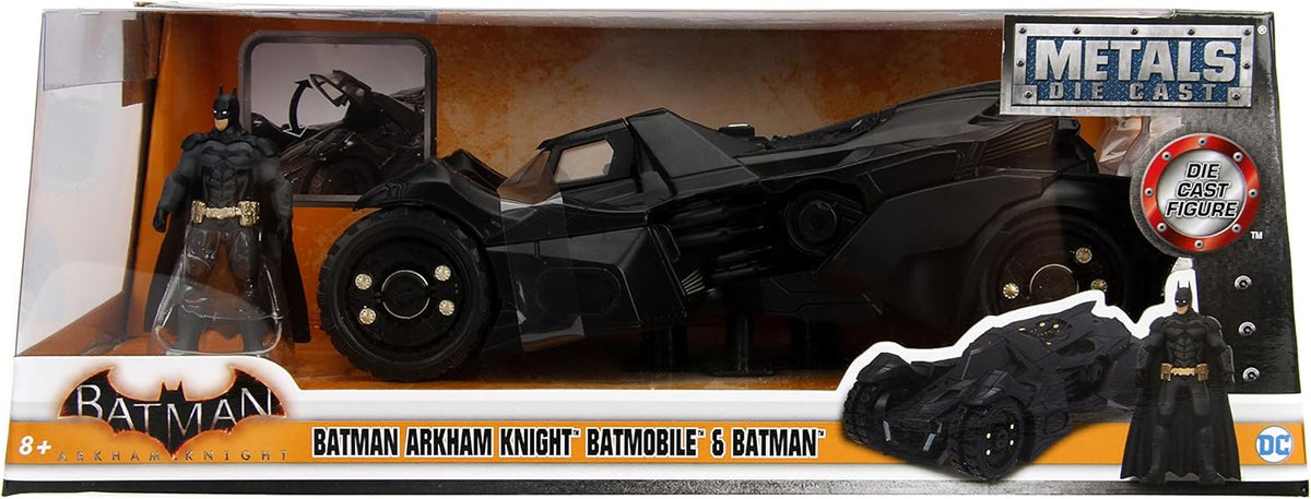 Batman Arkham Knight Batmobile 1:24 Scale Die-Cast Metal Vehicle Jada toys