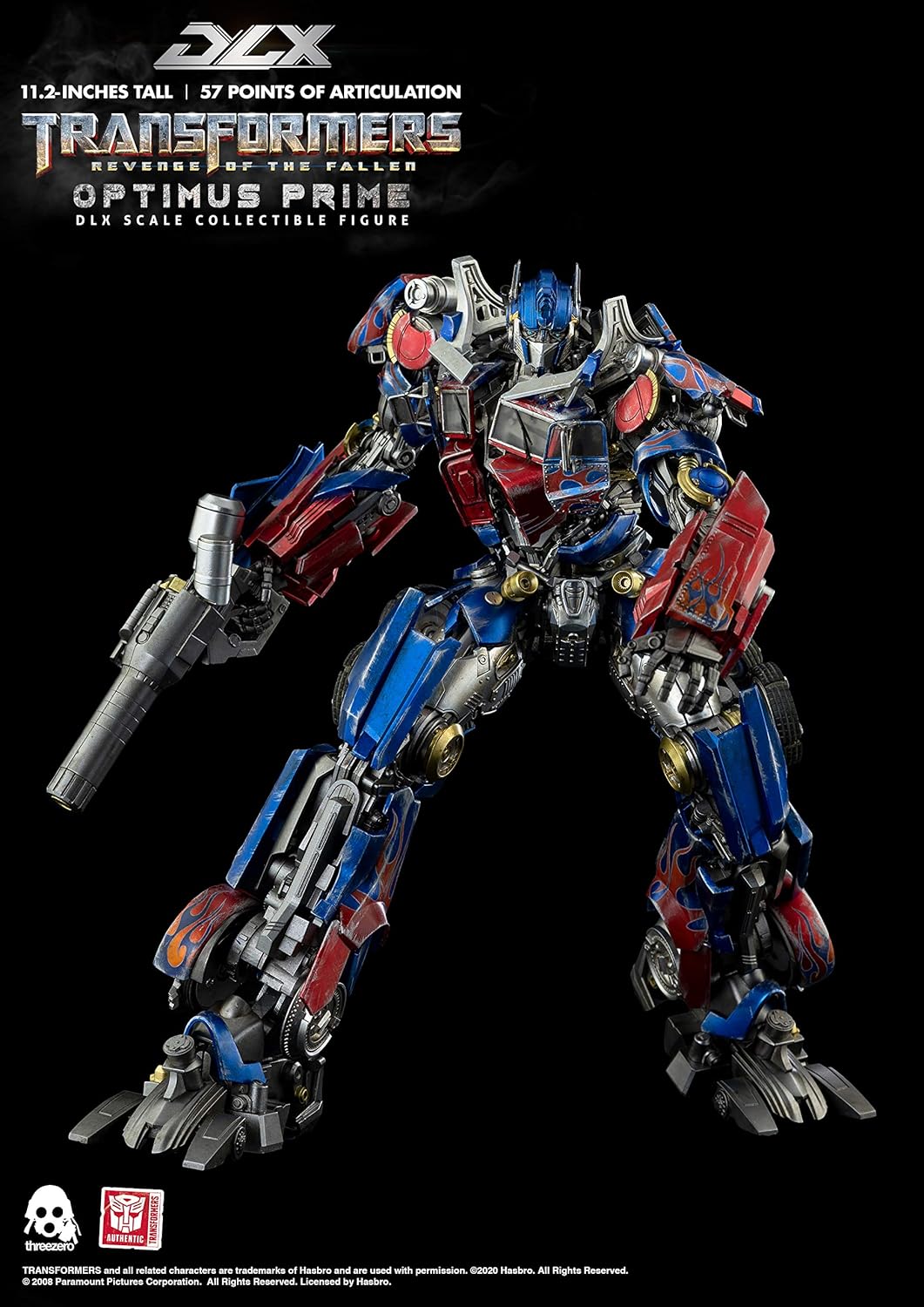 [Preventa] Transformers: Revenge of the Fallen Optimus Prime DLX THREE ZERO