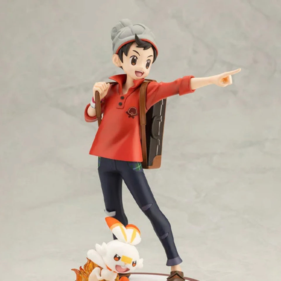[Preventa] Pokemon Victor with Scorbunny 1/8 ArtFX J Scale Figure