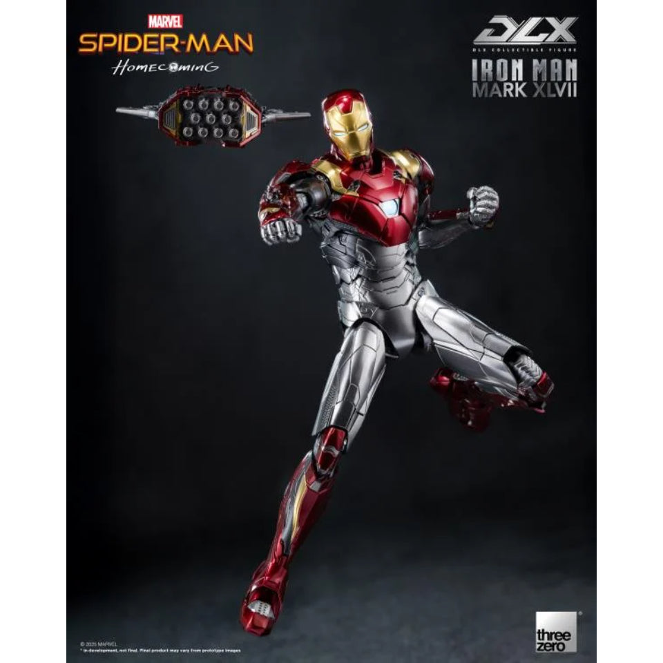 [Preventa]  Spider-Man: Homecoming Iron Man Mark 47 DLX Action Figure Three Zero