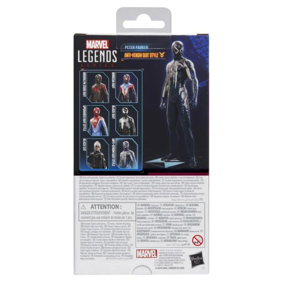 Gamerverse Peter Parker (Anti-Venom Suit Style) Marvel Legends