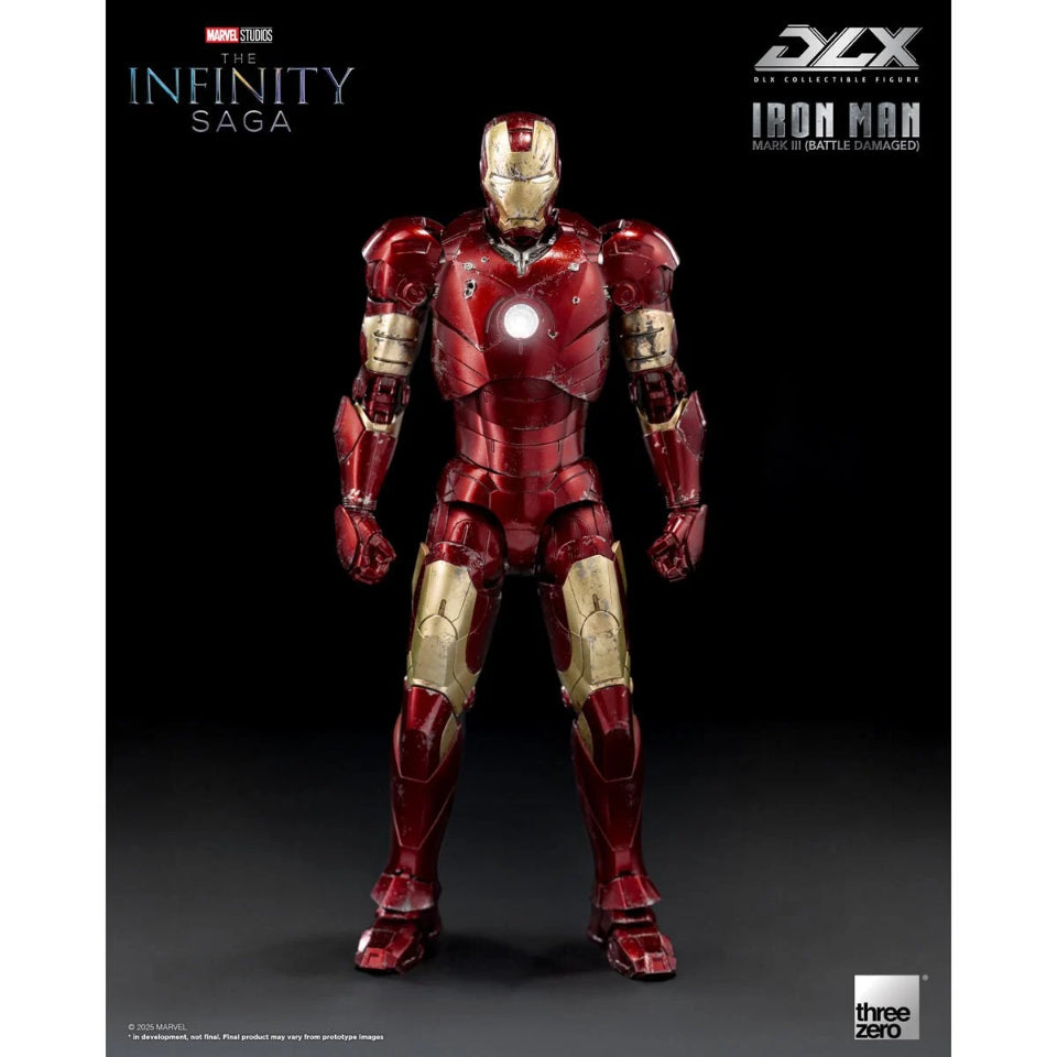 [Preventa] The Infinity Saga Iron Man Mark 3 (Battle Damaged) DLX Action Figure