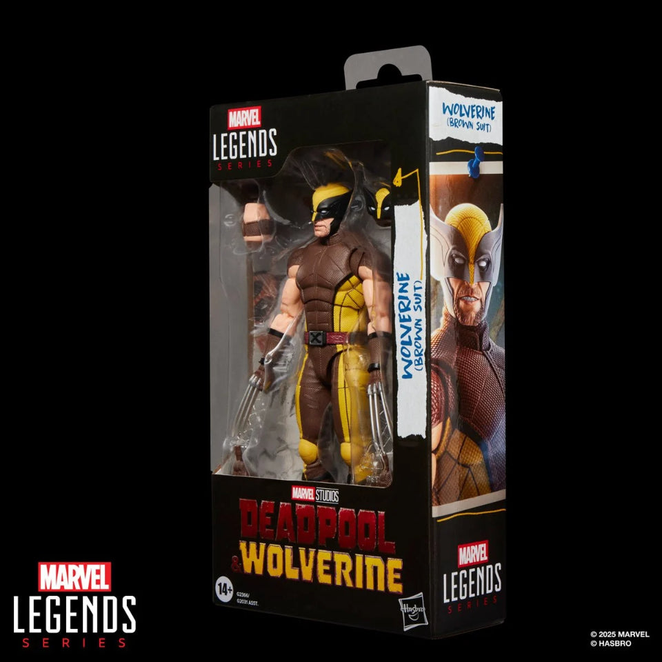 [Preventa] Deadpool &amp; Wolverine: Wolverine (Brown Suit) Marvel Legends