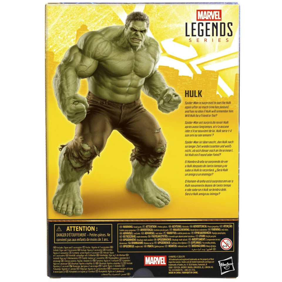 [Preventa] Spider-Man: Brand New Day Marvel Hulk Legends Series
