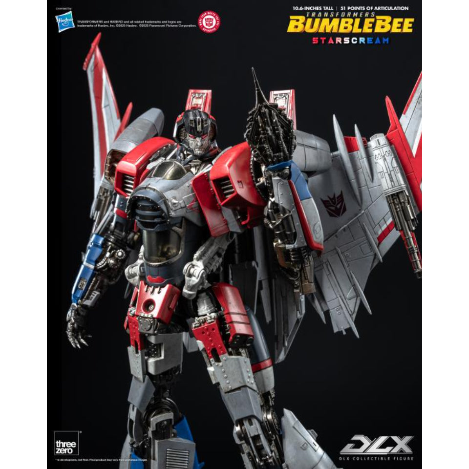 [Preventa]  Transformers: Bumblebee DLX Scale Collectible Series Starscream Action Figure Three Zero