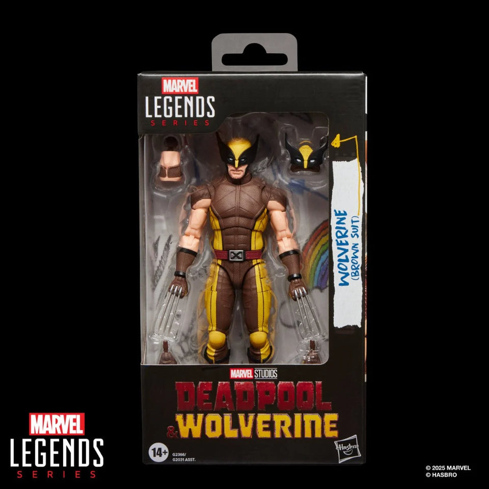 [Preventa] Deadpool &amp; Wolverine: Wolverine (Brown Suit) Marvel Legends