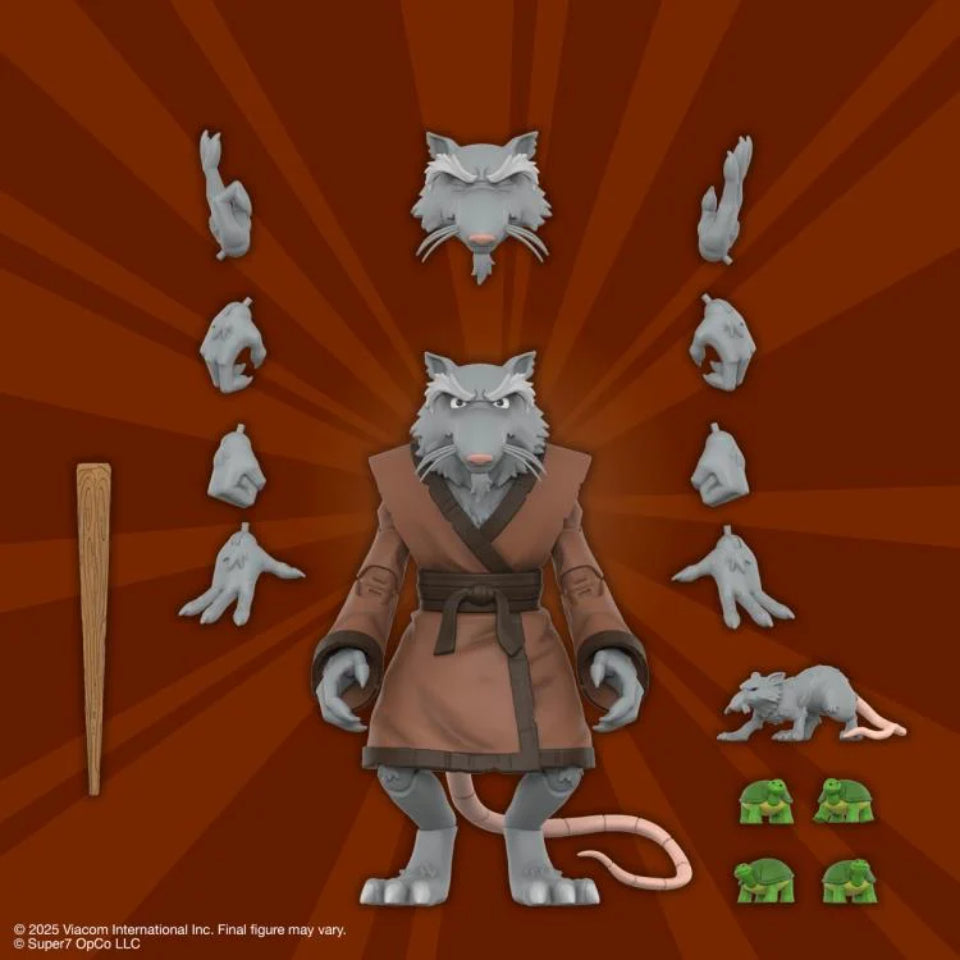 [Preventa] Teenage Mutant Ninja Turtles Splinter ULTIMATES!