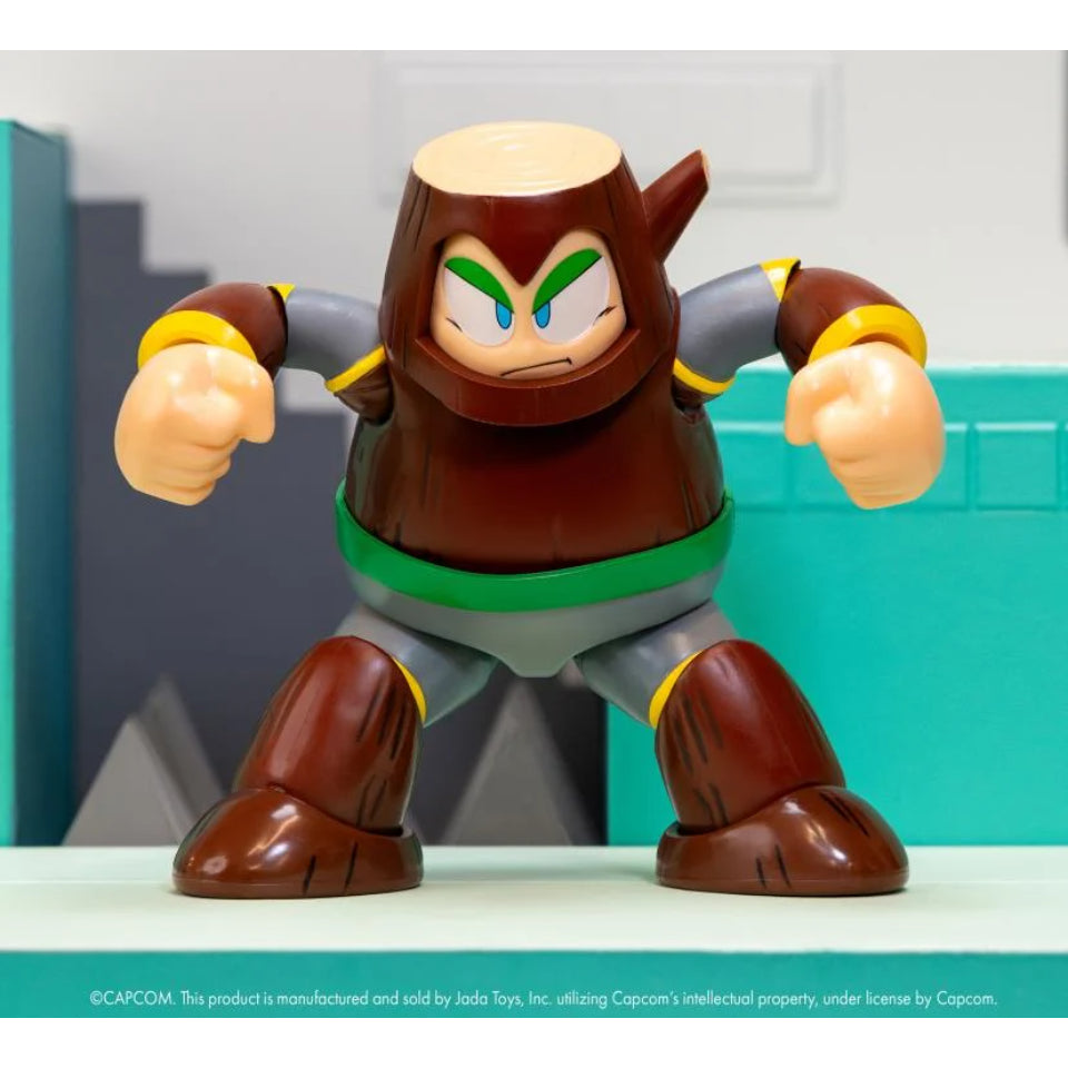 [Preventa] Mega Man Wood Man Deluxe 1/12 Scale Action Figure Jada Toys