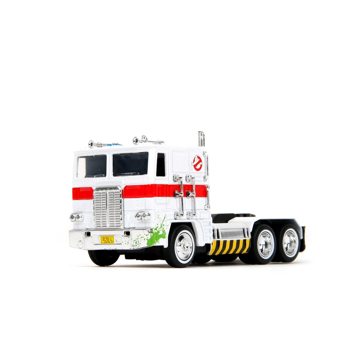 Hollywood Rides Transformers Ghostbusters G1 Optimus Prime Mashup 40th Anniversary 1:32 Scale Die-Cast Metal Vehicle Jada Toys