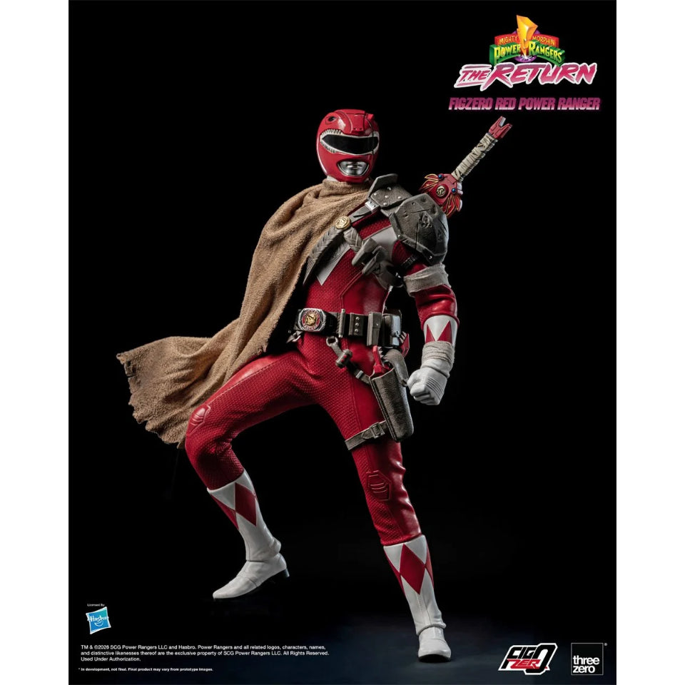[Preventa]  Mighty Morphin Power Rangers: The Return FigZero Red Ranger FigZero Threezero