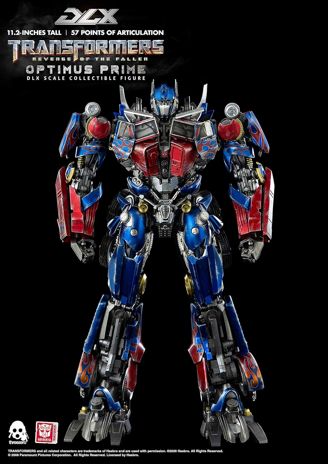 [Preventa] Transformers: Revenge of the Fallen Optimus Prime DLX THREE ZERO