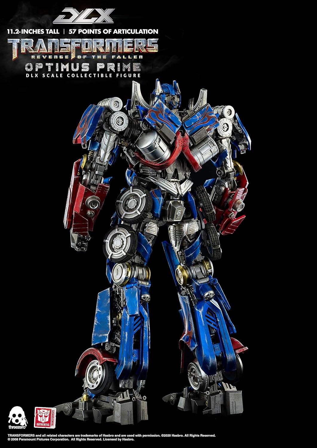 [Preventa] Transformers: Revenge of the Fallen Optimus Prime DLX THREE ZERO
