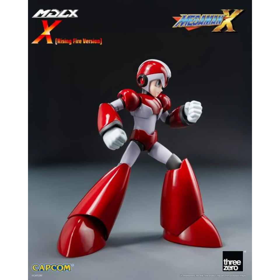 [Preventa] Mega Man X MDLX Mega Man (Rising Fire Edition) Action Figure THREE ZERO