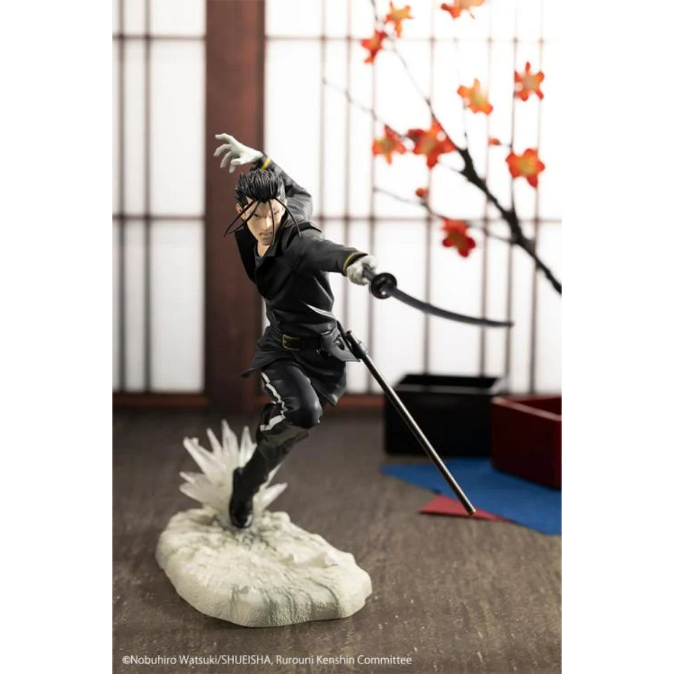 [Preventa] Rurouni Kenshin: Meiji Swordsman Romantic Story ArtFX J Hajime Saito 1/8 Scale Figure