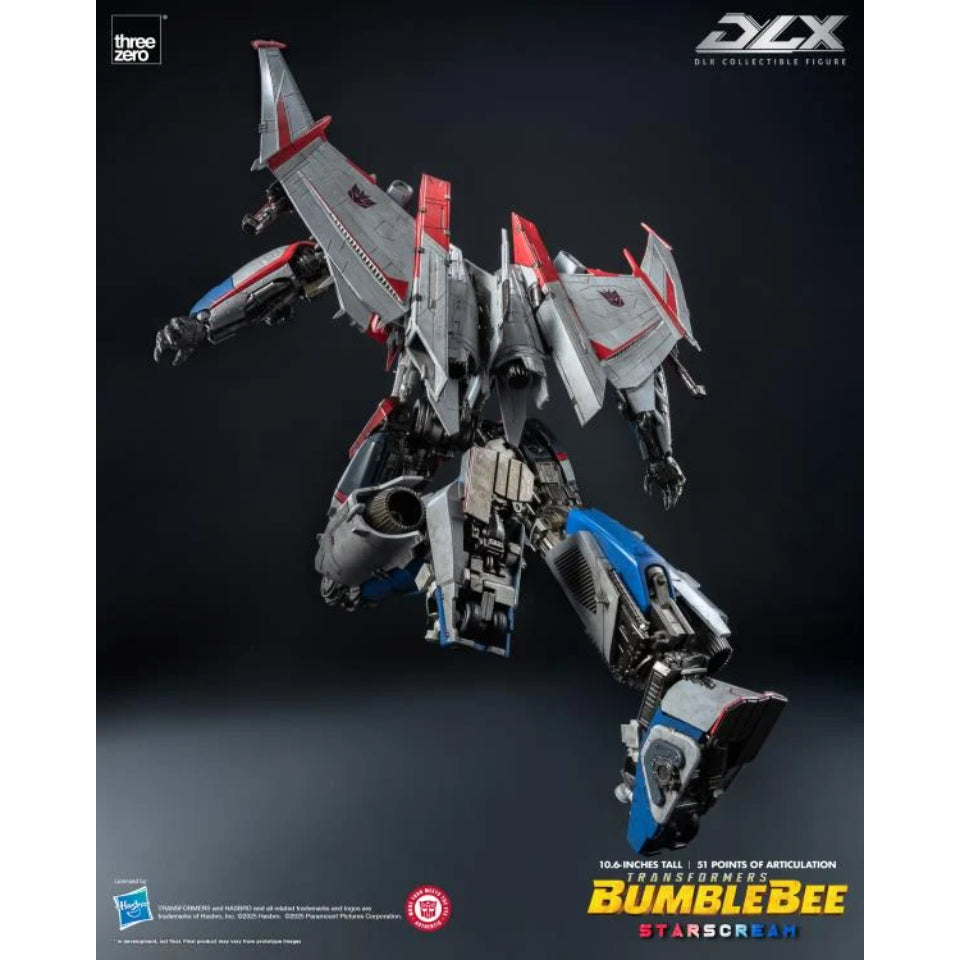 [Preventa]  Transformers: Bumblebee DLX Scale Collectible Series Starscream Action Figure Three Zero