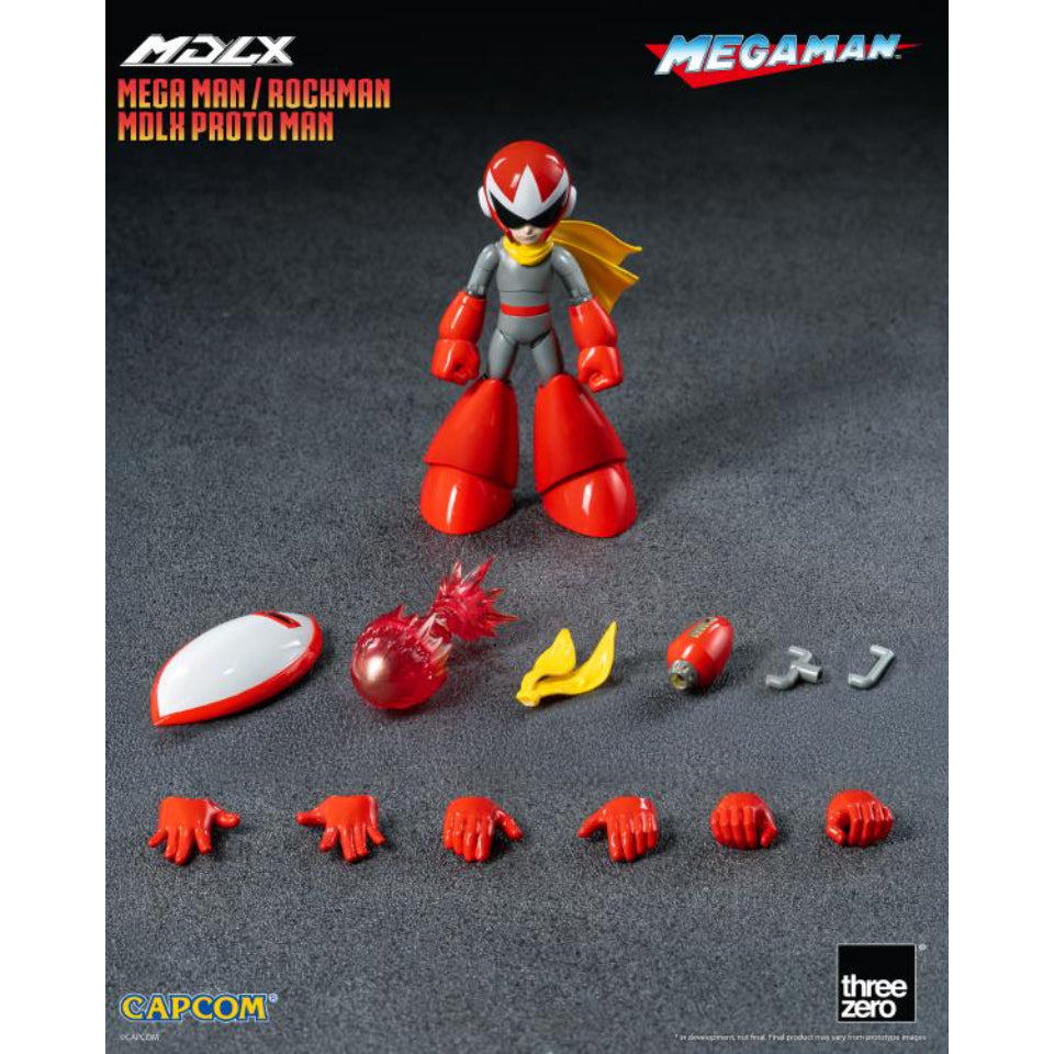 [Preventa] Mega Man MDLX Proto Man Action Figure THREE ZERO