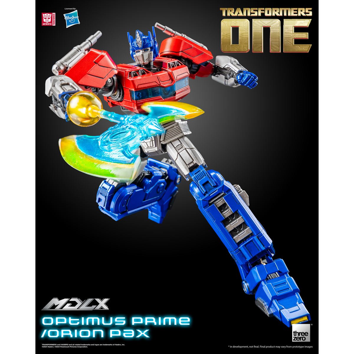 [Preventa] Transformers One Optimus Prime/Orion Pax MDLX Action Figure Threezero