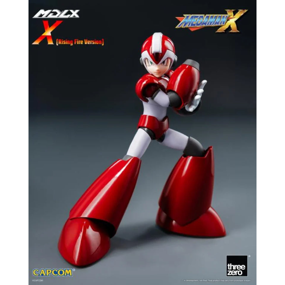 [Preventa] Mega Man X MDLX Mega Man (Rising Fire Edition) Action Figure THREE ZERO
