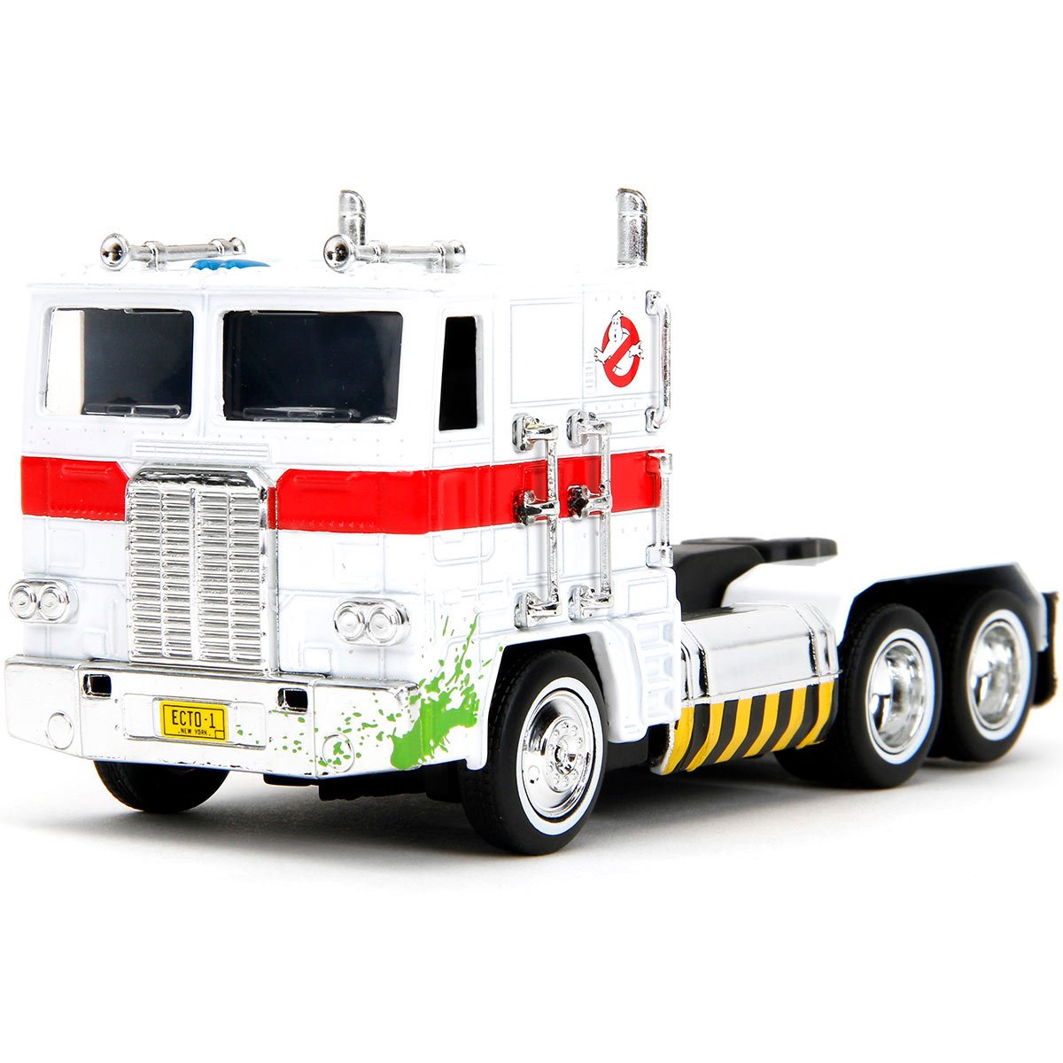 Hollywood Rides Transformers Ghostbusters G1 Optimus Prime Mashup 40th Anniversary 1:32 Scale Die-Cast Metal Vehicle Jada Toys