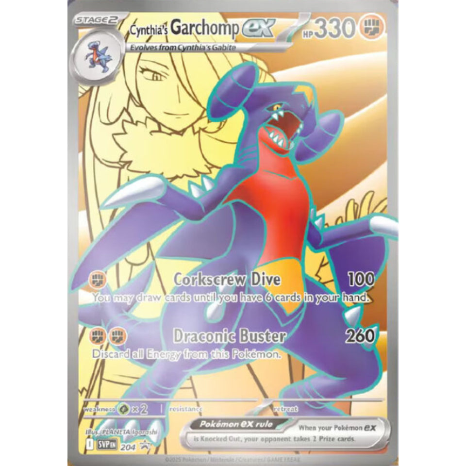 POKEMON TCG: CYNTHIA’S GARCHOMP EX PREMIUM COLLECTION ESPAÑOL