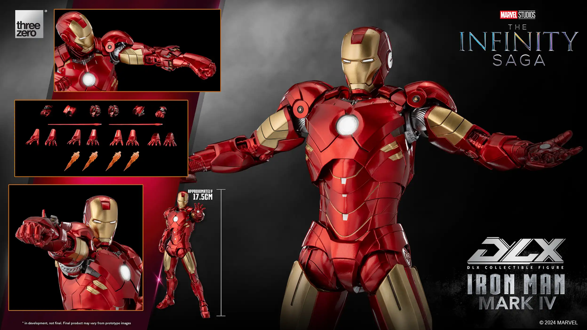 [Preventa] Iron Man Mark IV DLX THREE ZERO