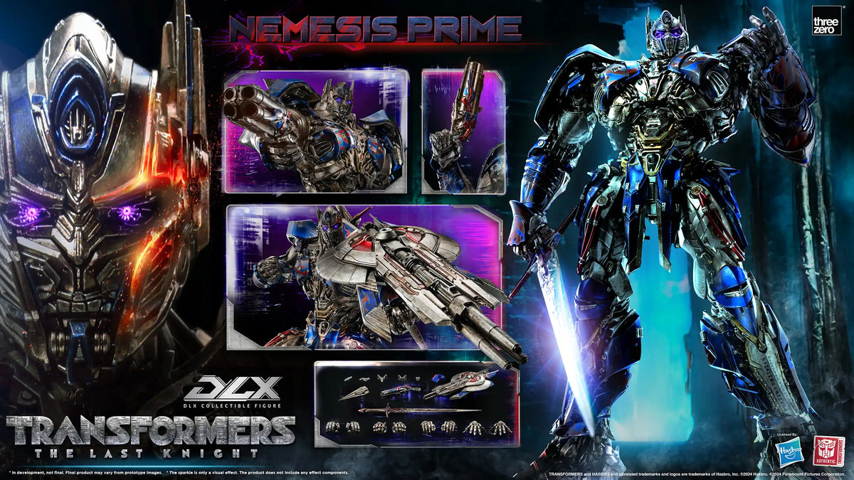 Transformers: The Last Knight Nemesis Prime DLX THREE ZERO