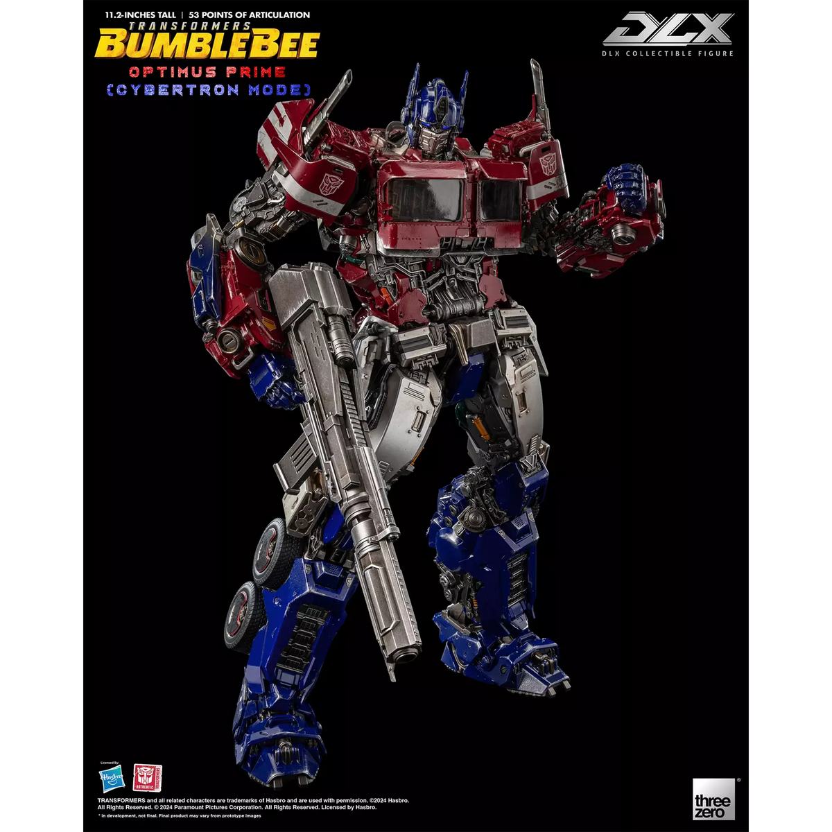 Transformers: Bumblebee Optimus Prime Cybertron Mode DLX THREE ZERO