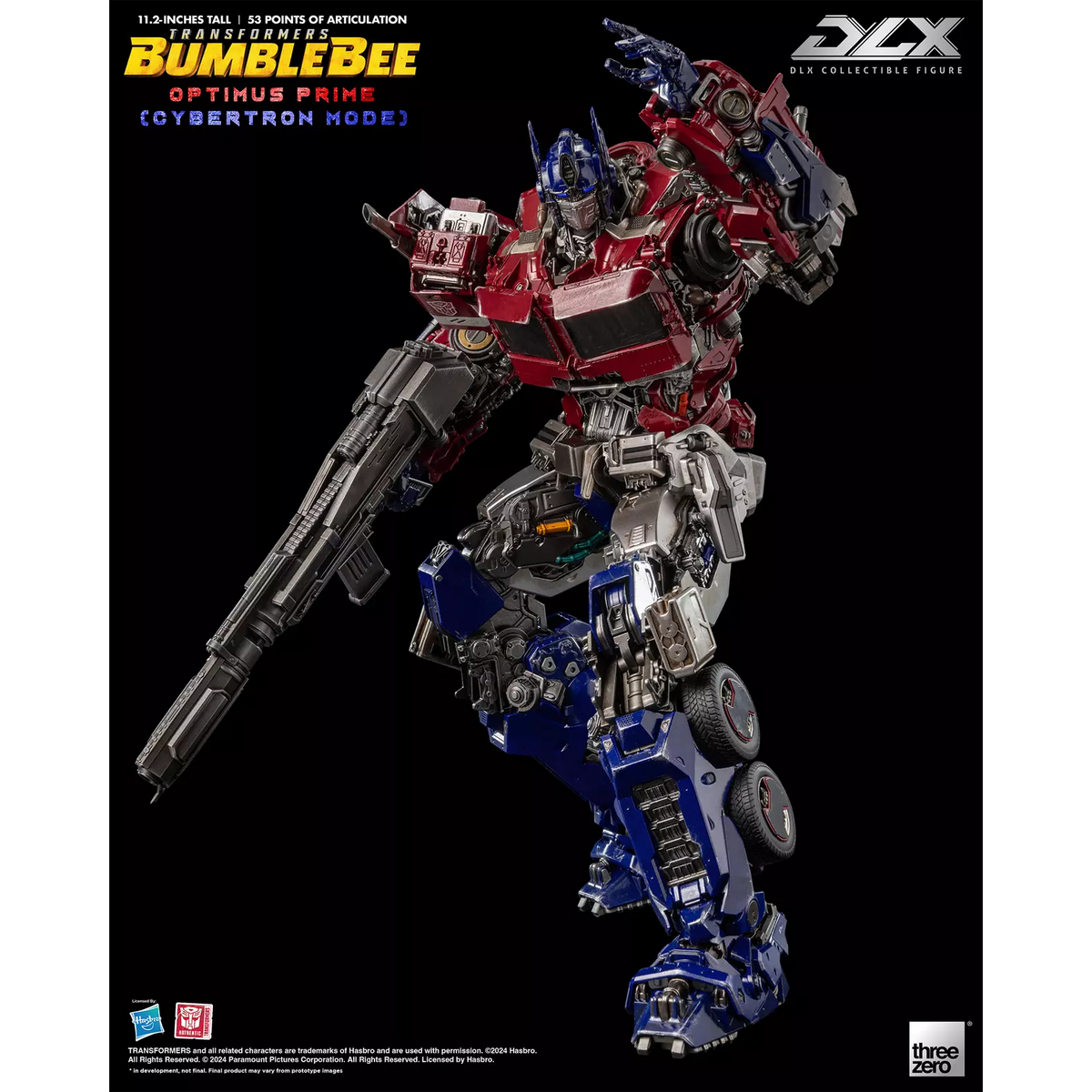 Transformers: Bumblebee Optimus Prime Cybertron Mode DLX THREE ZERO