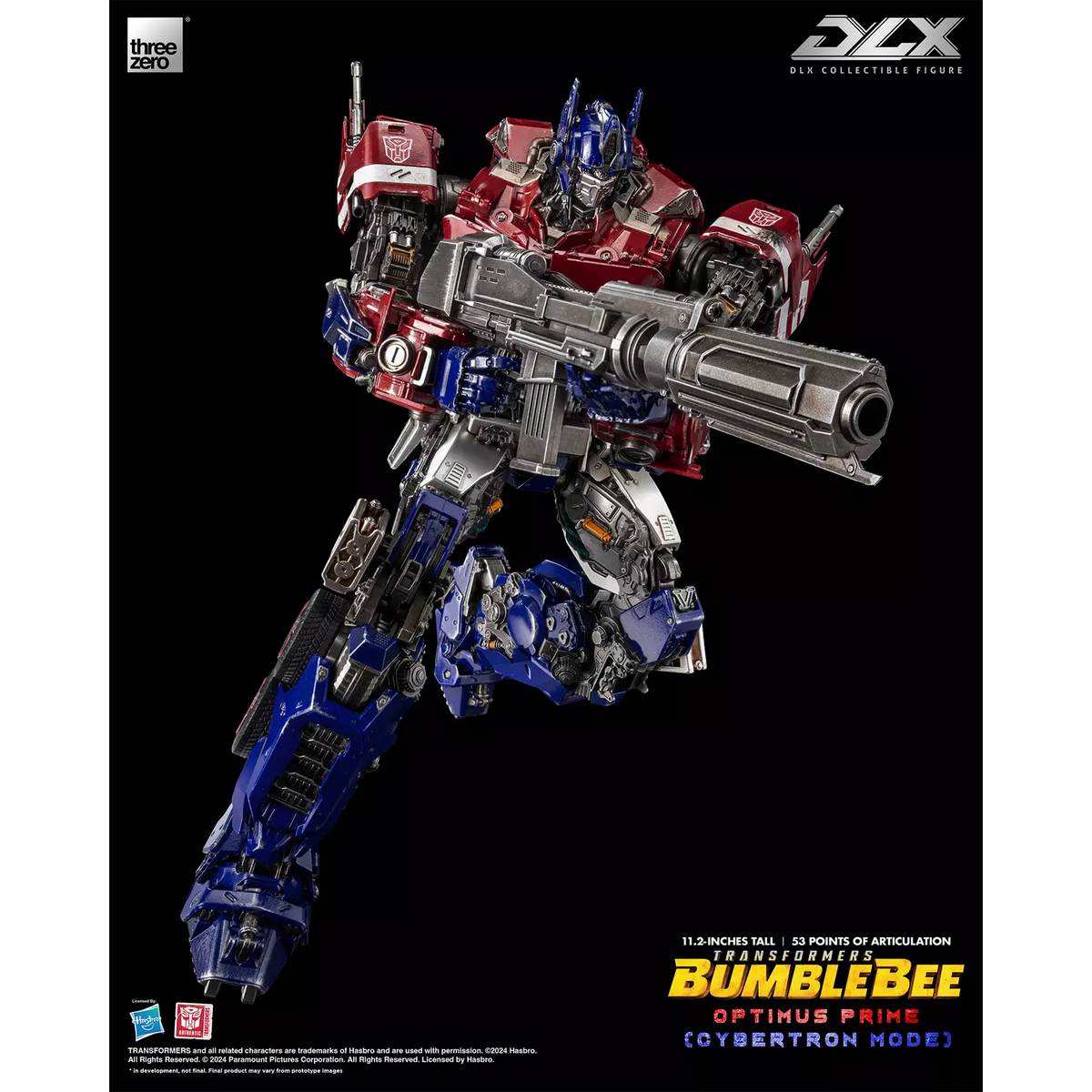 Transformers: Bumblebee Optimus Prime Cybertron Mode DLX THREE ZERO