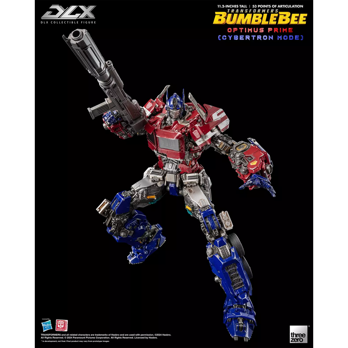Transformers: Bumblebee Optimus Prime Cybertron Mode DLX THREE ZERO