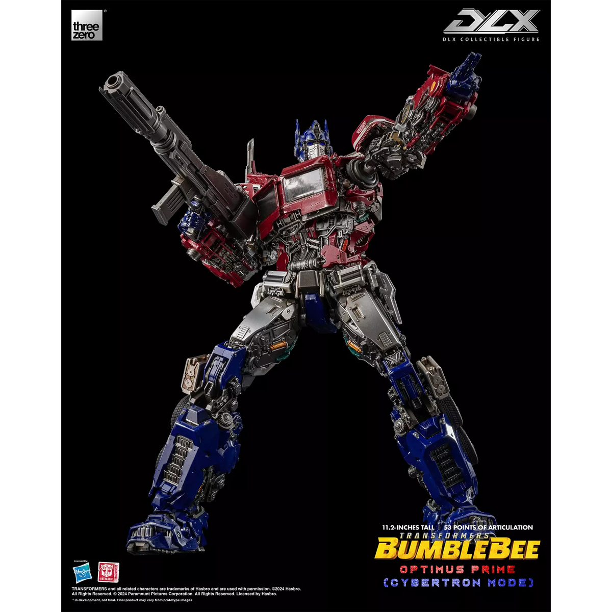Transformers: Bumblebee Optimus Prime Cybertron Mode DLX THREE ZERO