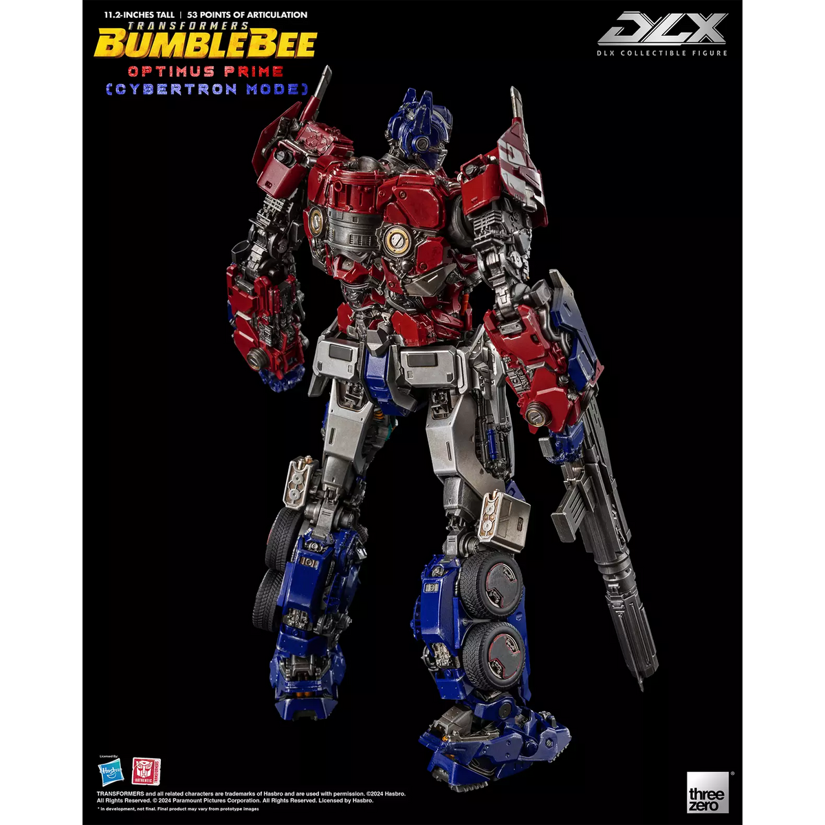 Transformers: Bumblebee Optimus Prime Cybertron Mode DLX THREE ZERO