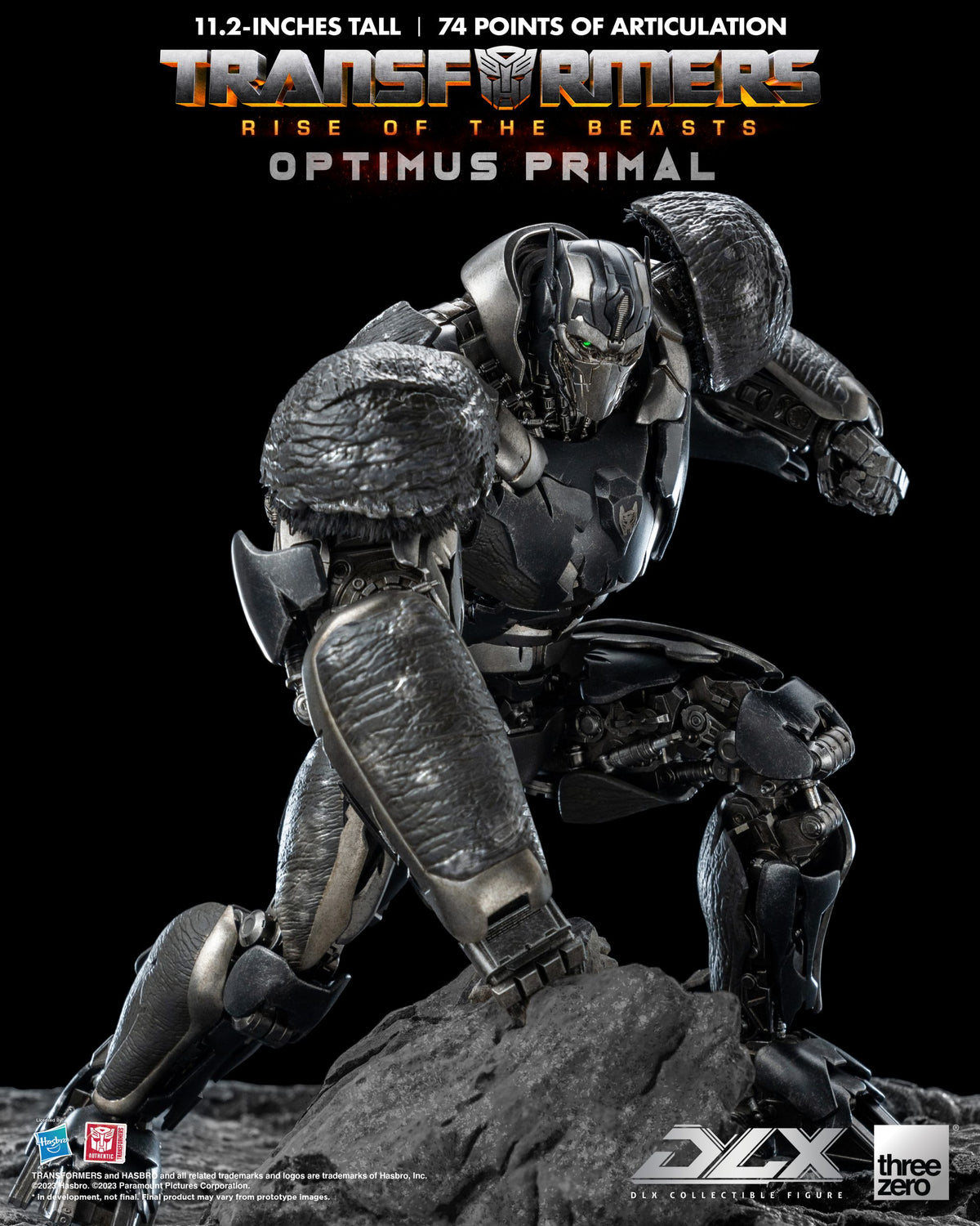 Transformers: Rise of the Beasts Optimus Primal THREE ZERO