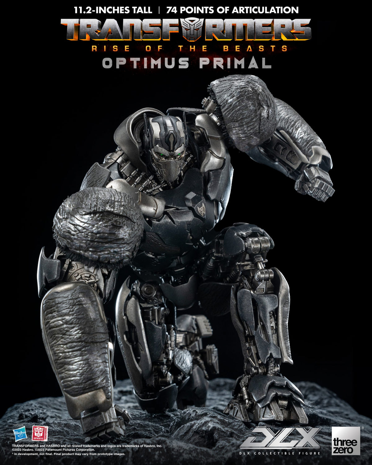 Transformers: Rise of the Beasts Optimus Primal THREE ZERO