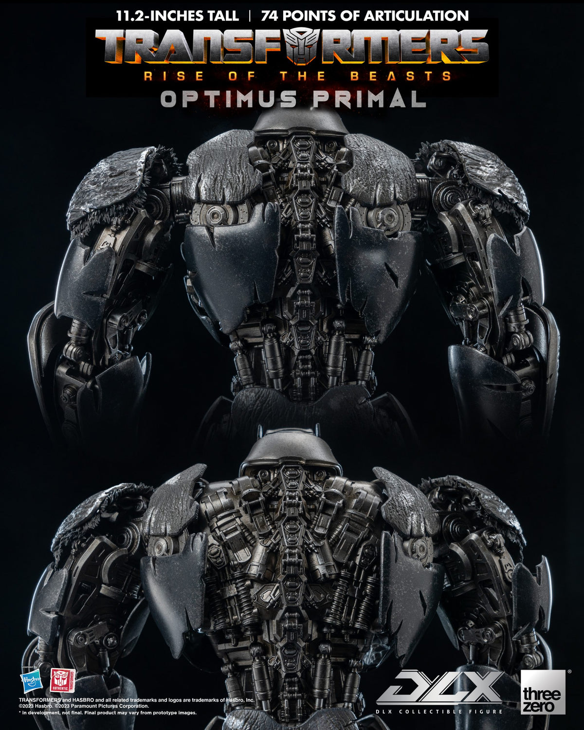 Transformers: Rise of the Beasts Optimus Primal THREE ZERO