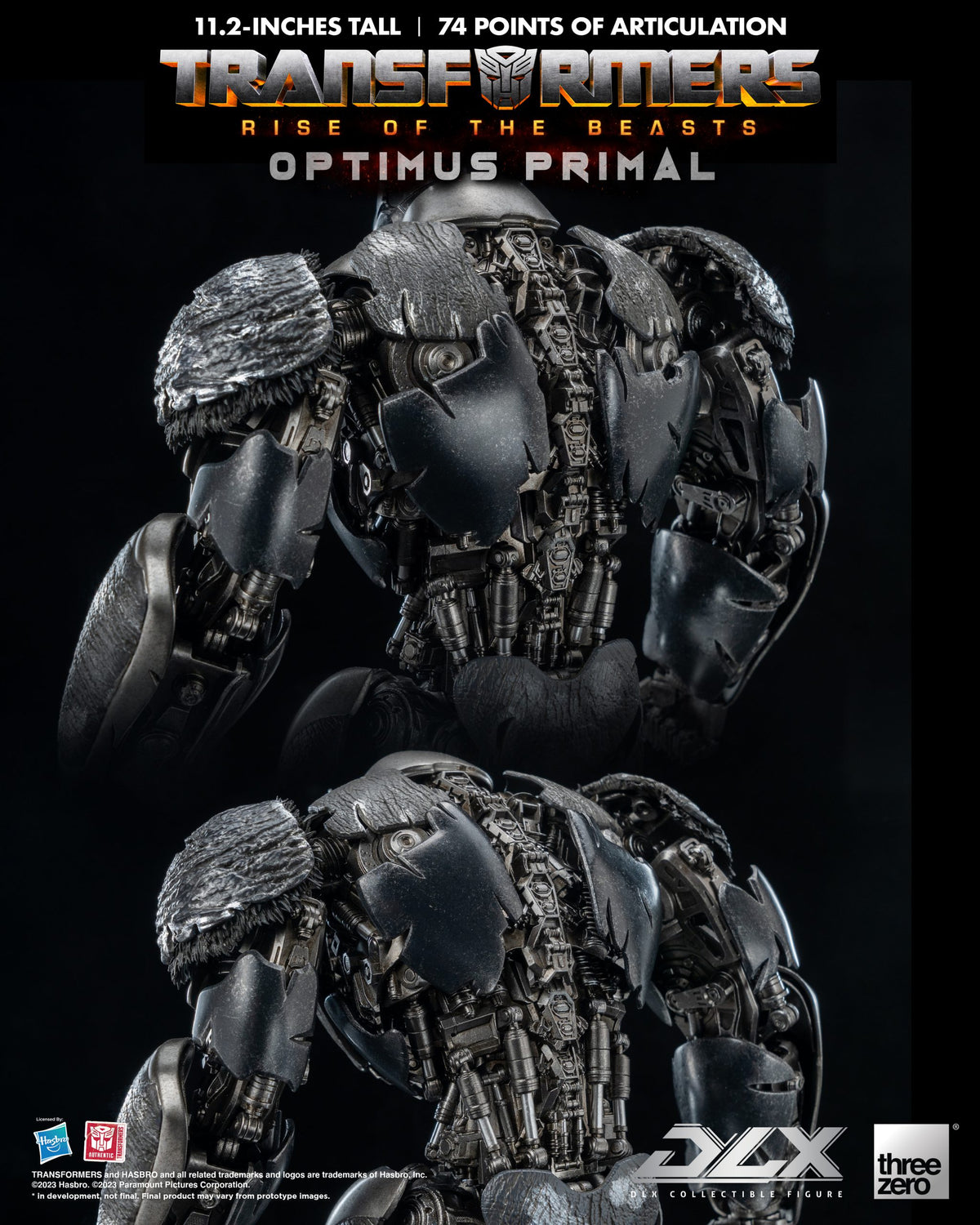 Transformers: Rise of the Beasts Optimus Primal THREE ZERO